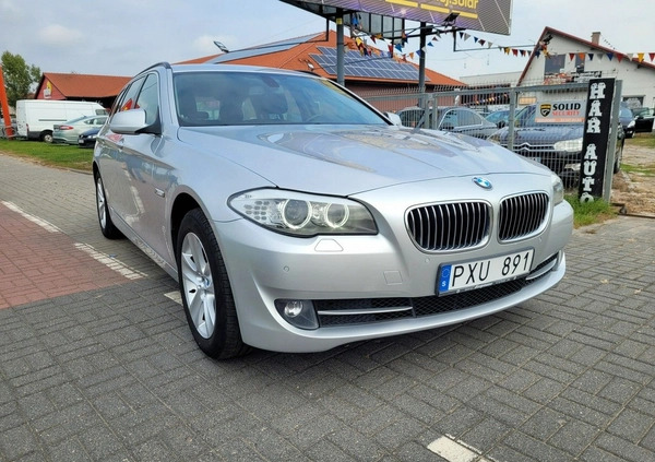 BMW Seria 5 cena 47600 przebieg: 163000, rok produkcji 2012 z Zakliczyn małe 254